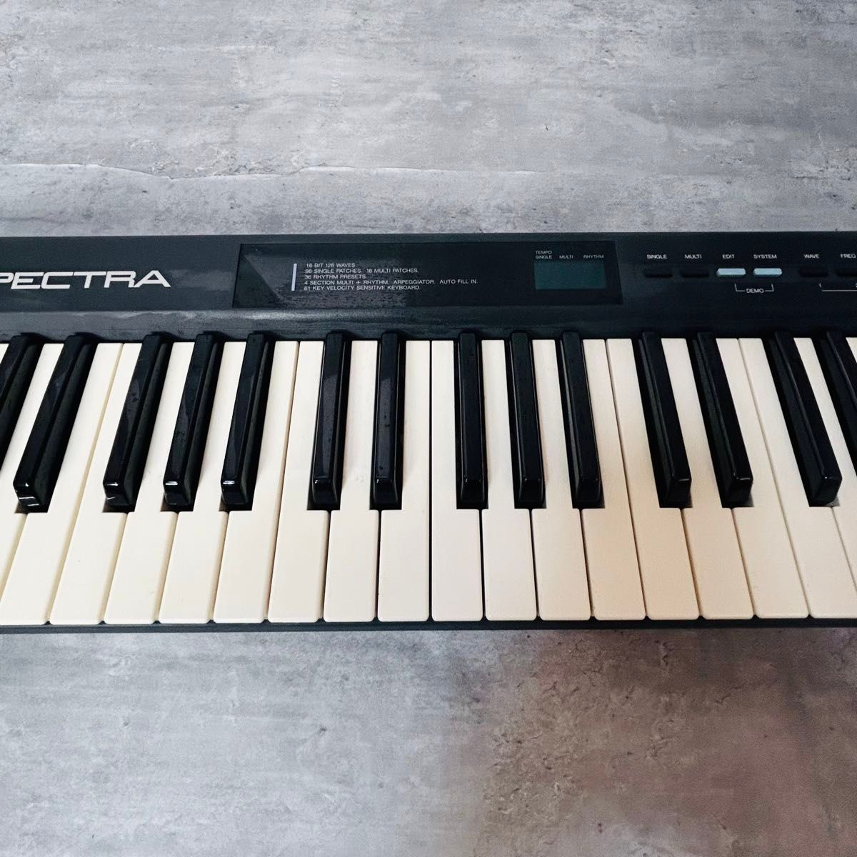 希少 動作品 KAWAI カワイ シンセサイザー KC10 SPECTRA 61鍵 希少 動作品 KAWAI カワイ シンセサイザー KC10 SPECTRA 61鍵