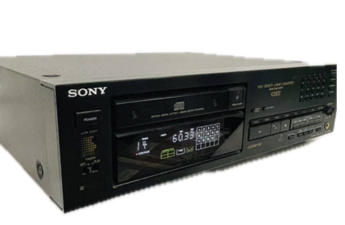 [ dead stock ] SONY CDP-X33ES high electron ti* linear converter installing ES series CD player 
