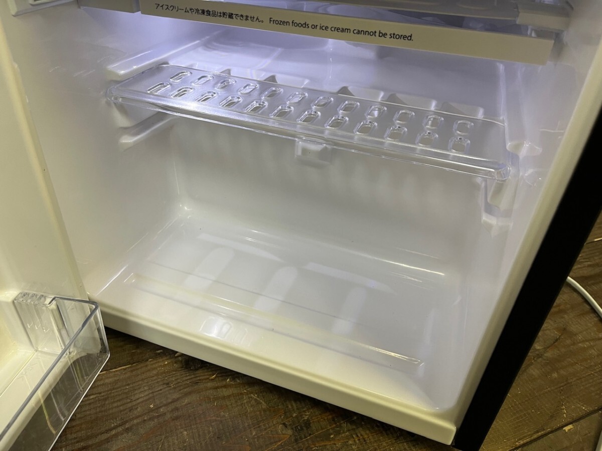 動作確認済み 東芝 TOSHIBA GR-HB30PAL(TS) 冷蔵庫 2021年製 冷蔵庫 27L 幅42.5cm 左開き 1ドア ブラウン ブラック （４）の画像5