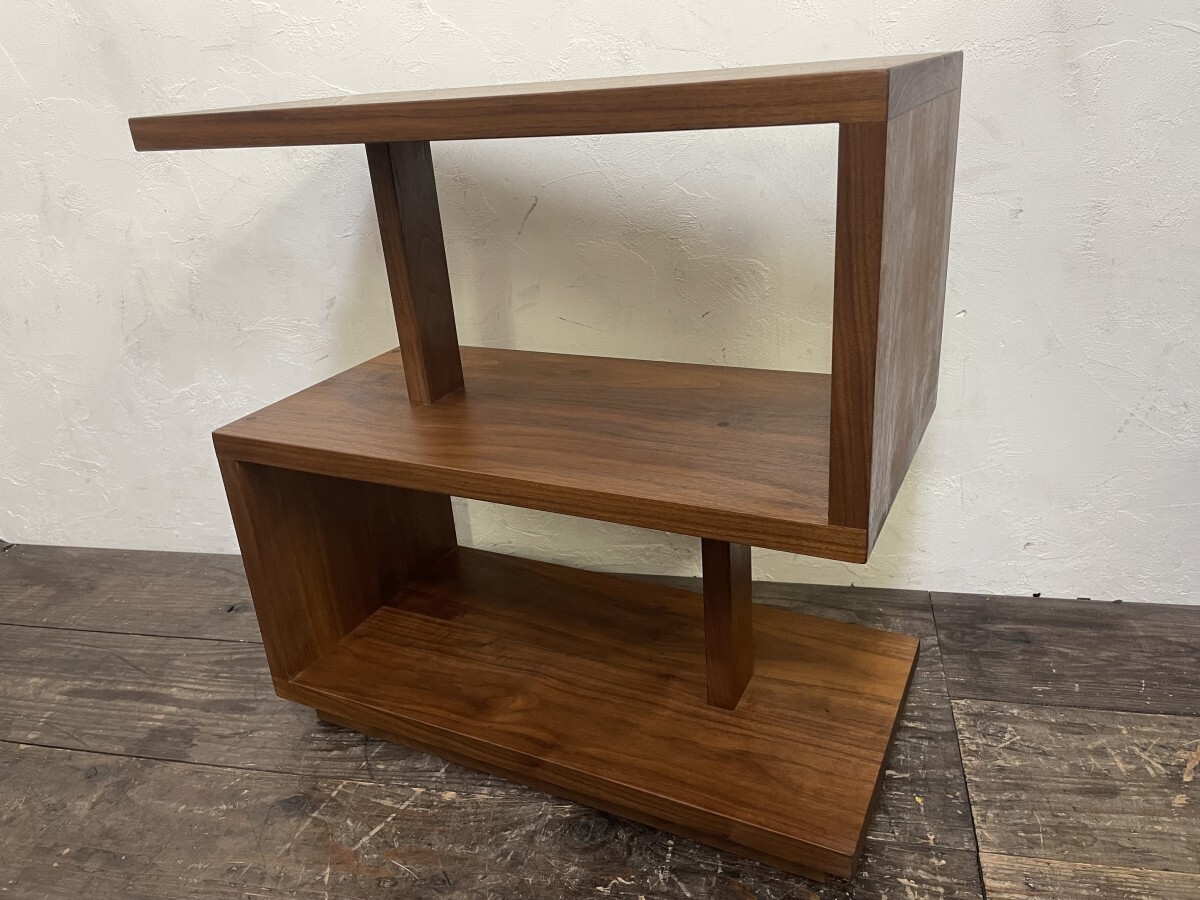  beautiful goods! Master Wal master wall Pacific shelf PACIFIC SHELF 60×30×61.5 walnut interior reference price 138000 jpy 