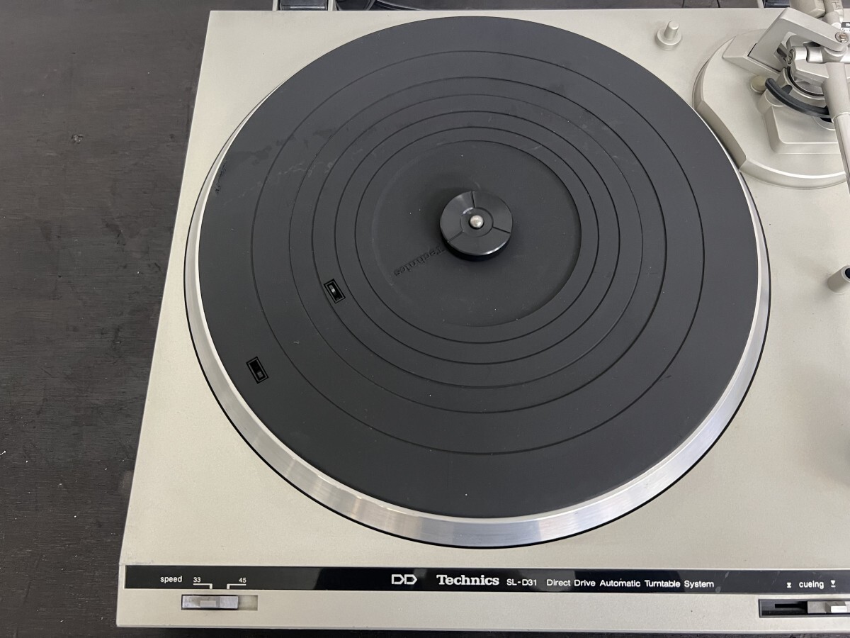 音出し確認済み！Technics テクニクス SL-D31U Direct Drive Turntable ダイレクトドライブターンテーブル