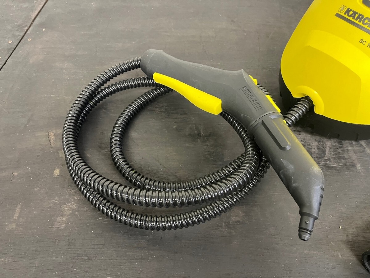 [ ultimate beautiful goods ] KARCHER Karcher home use steam cleaner SC1040 2012 year made operation verification ending boila- heating temperature 143*C. cleaning tool 