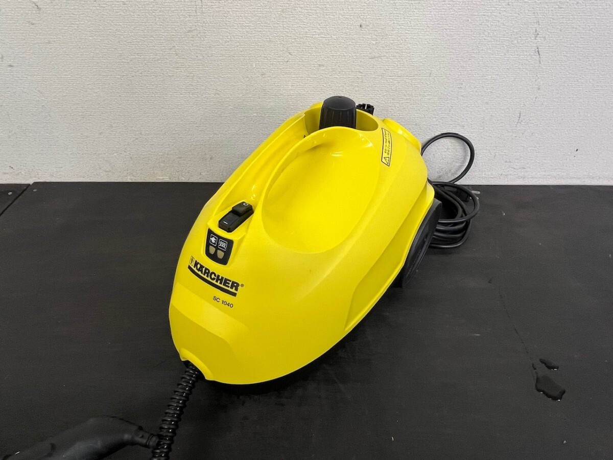 [ ultimate beautiful goods ] KARCHER Karcher home use steam cleaner SC1040 2012 year made operation verification ending boila- heating temperature 143*C. cleaning tool 