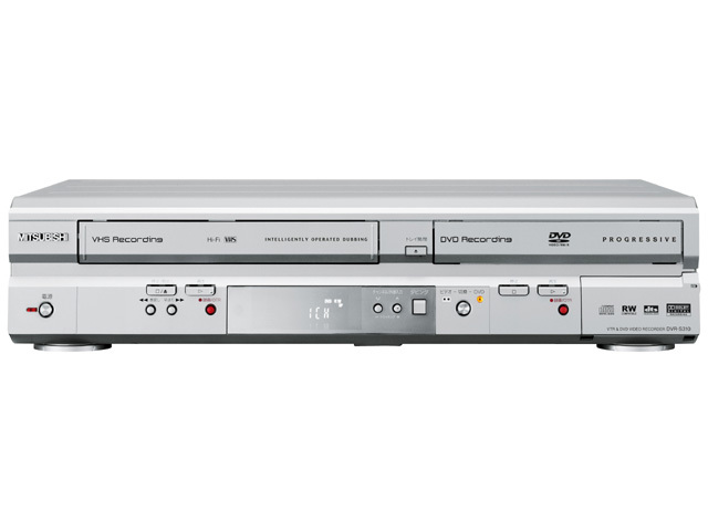 【デッドドストック】 三菱 MITSUBISHI VHSビデオ＆DVDレコーダー DVR-S310 未開封 新品の画像2