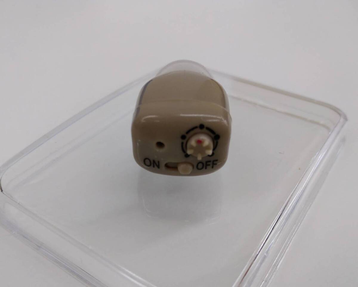 【Pkas-476】LaRose 充電型 小型集音器 PLJ-900C (簡易動作確認済み)　集音器/小型/充電式_画像4