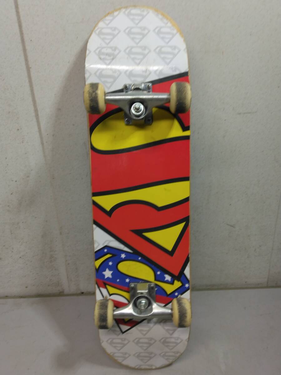 ☆スケートボード スケボー スーパーマン！140サイズ発送の画像1
