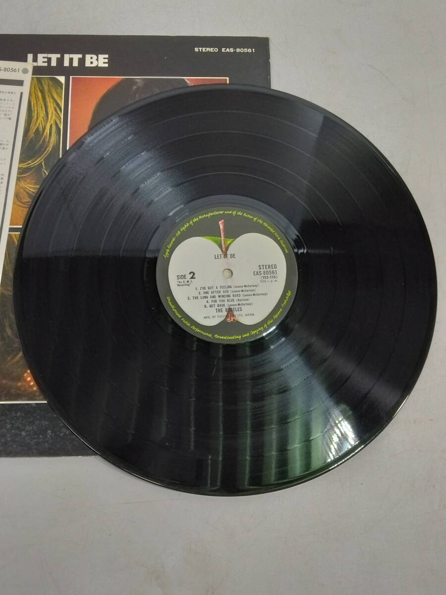 ☆The Beatles ビートルズ Let It Be レット・イット・ビー レコード！80サイズ発送_画像4