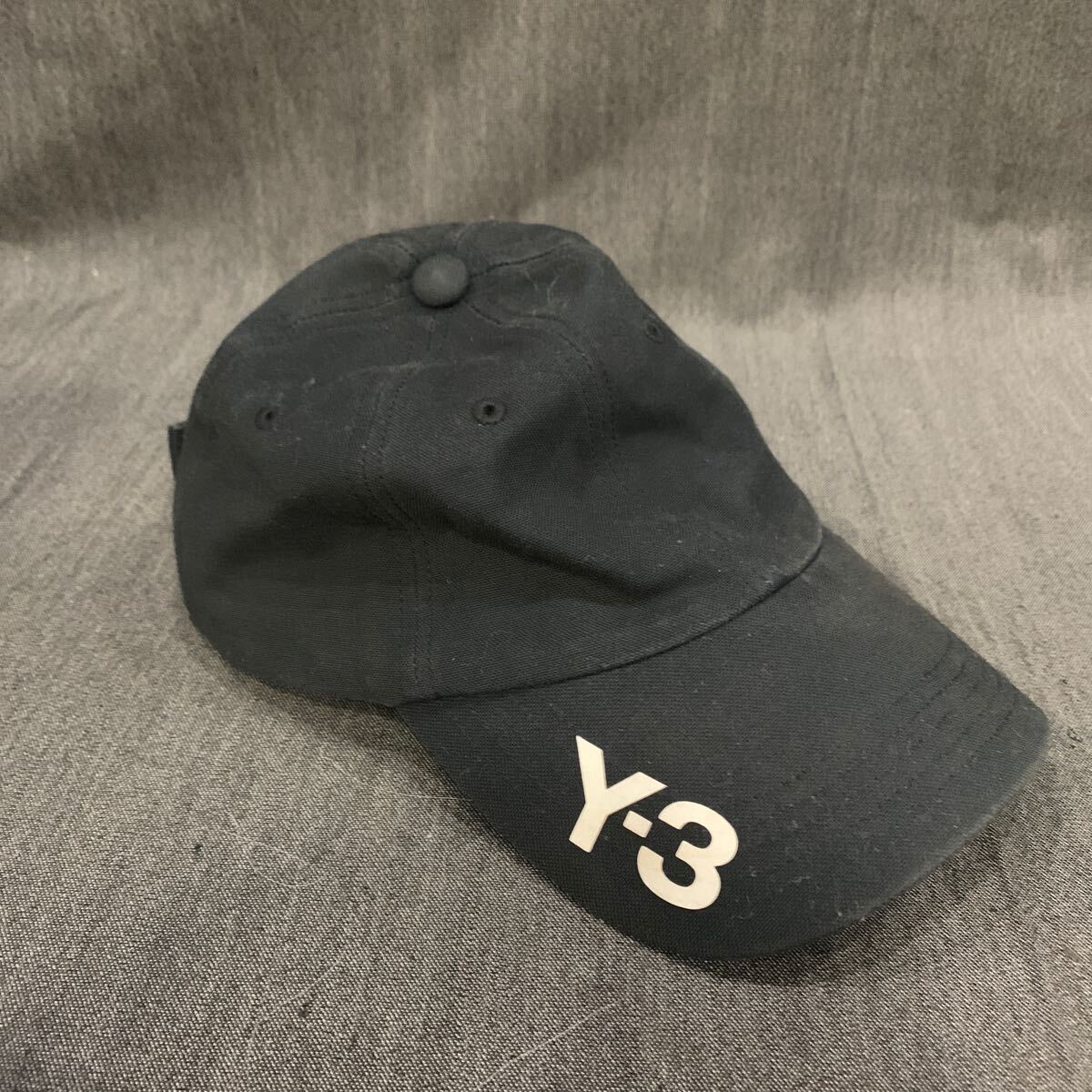 Y-3 ワイスリー キャップ 帽子 ブラック GK3127 23F001 adidas YOHJI YAMAMOTO W58 メンズ レディース ゆの画像1