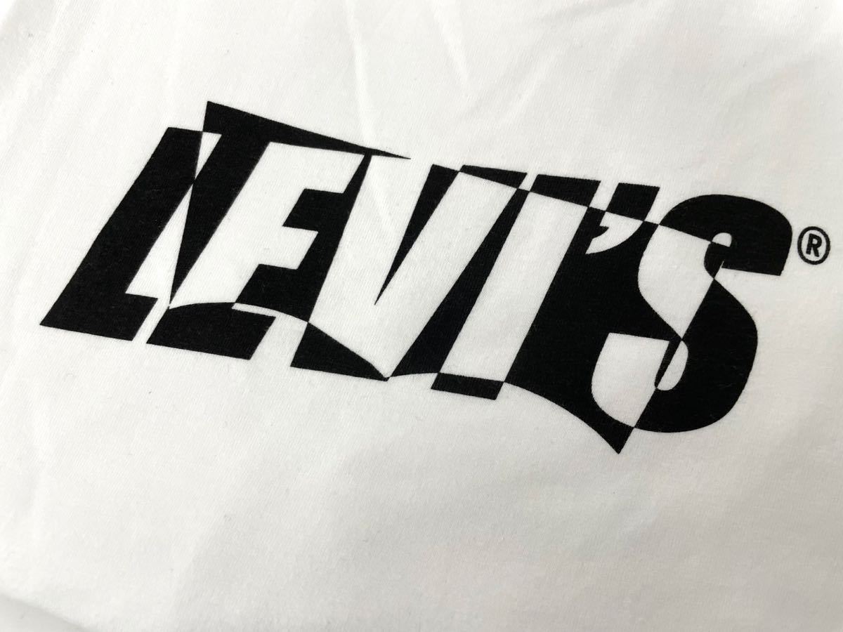 新品■Levis リーバイス メンズ 半袖シャツ Tシャツ XL (XXL) 白 ホワイト 大きいサイズ ロゴ_画像4