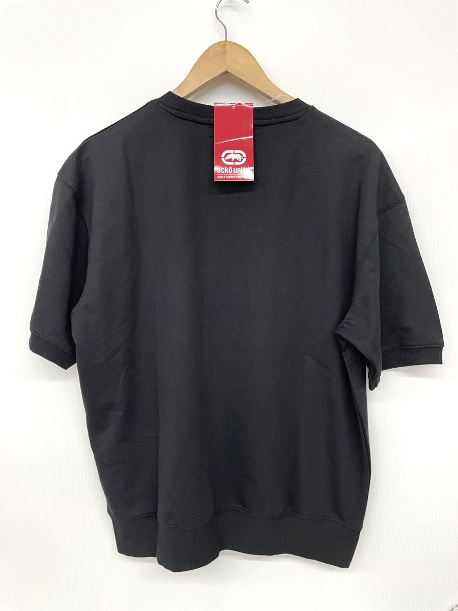 新品■ecko unltd. メンズ 半袖シャツ S ブラック 155-165cm 半袖Tシャツ _画像3