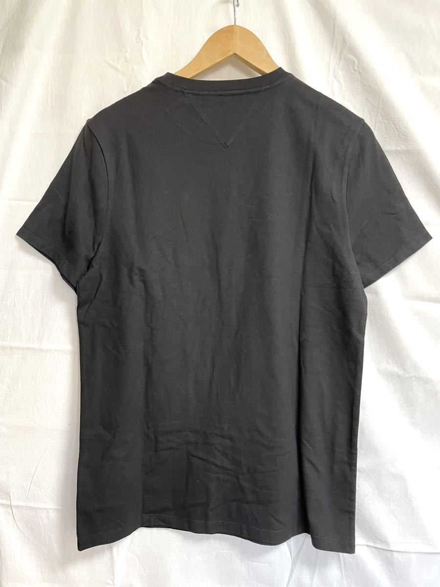 TOMMYHILFIGER トミーヒルフィガー メンズ 半袖Tシャツ S 黒 ブラック ロゴシャツ_画像3