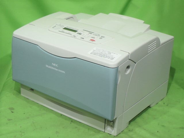 [A19506] ★送料無料 NEC MultiWriter 8450N ★使用5571枚! ★384MB A3 モノクロレーザー PR-L8450N プリンター ★人気機種 ★定番_画像1