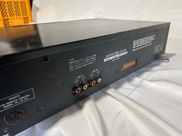 AKAI　赤井電機　GX-R70　クイックリバースカセットデッキ_画像5