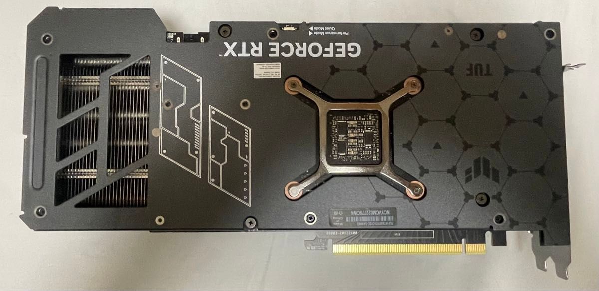 【動作確認済USED】ASUS TUF Gaming GeForce RTX 4070Ti OC