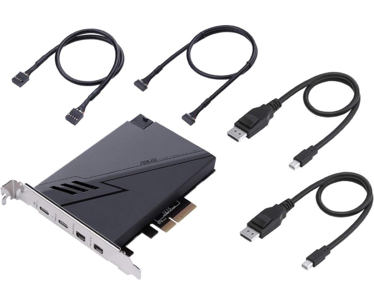 ASUS ThunderboltEX 3-TR PD3.0 100W 給電対応 Thunderbolt3 PCIE 拡張ボード