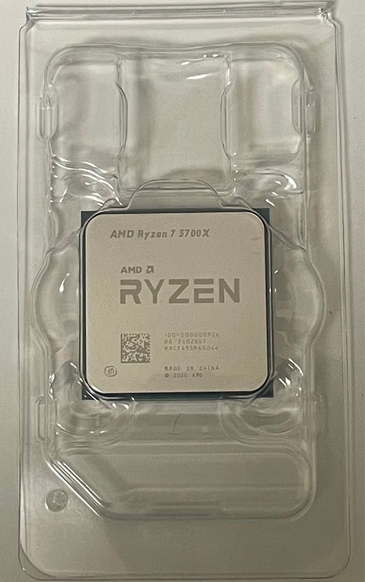 【新品バルク品】AMD Ryzen 7 5700X AM4 8C/16T CPU