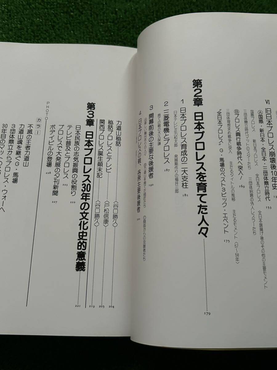 古本・「日本プロレス30年史」田鶴浜弘 著/日本テレビ刊/力道山 ジャイアント馬場 アントニオ猪木/昭和レトロビンテージの画像6