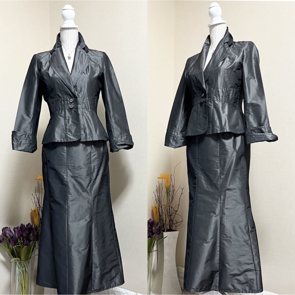 SPECCHIO フォーマル 3点セット上下ロングスカート　美品 SPECCHIO フォーマル 3点セット上下ロングスカート美品