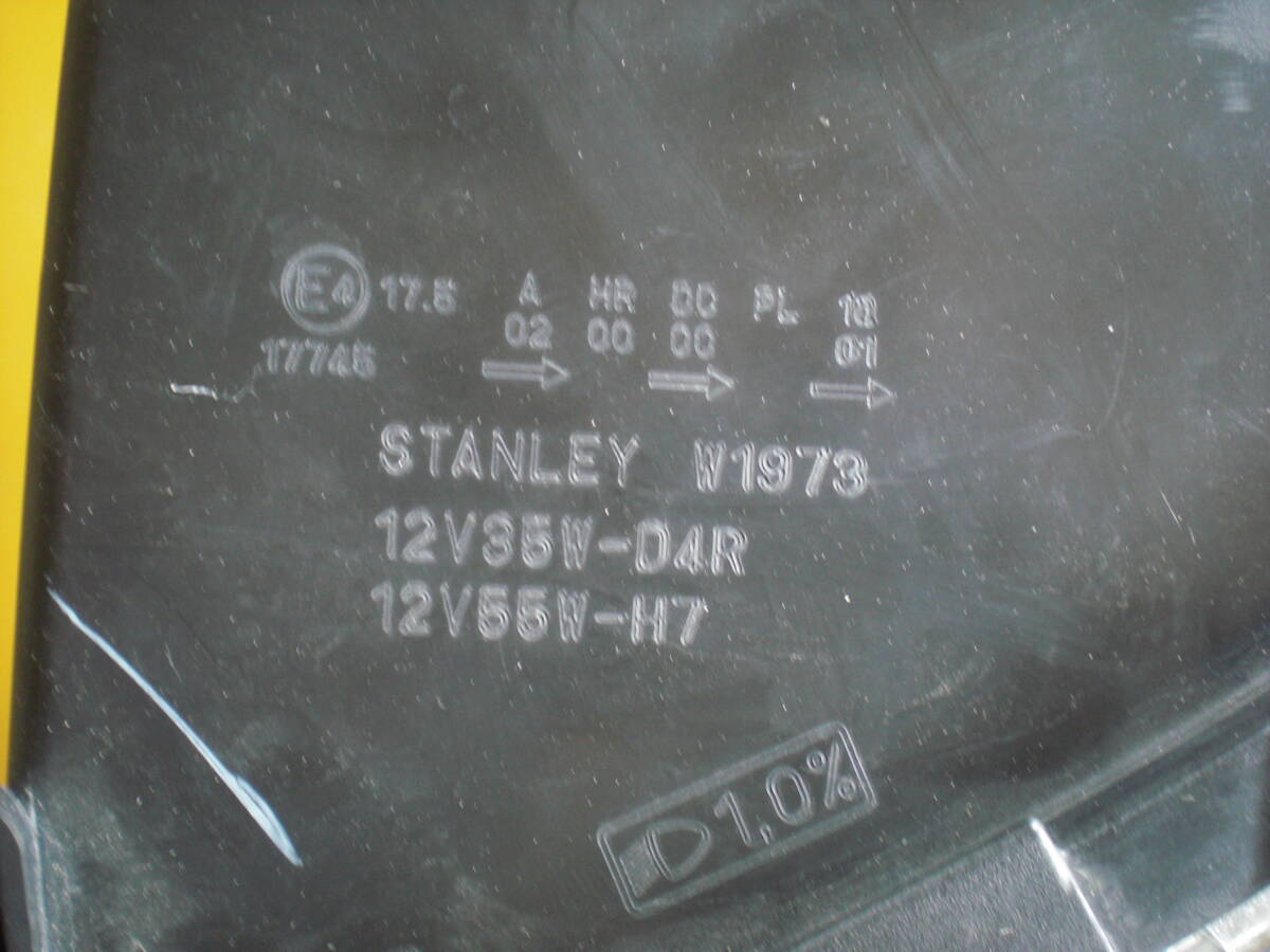 ＪＨ１　Ｎ－ＷＧＮ　Ｎ　ワゴン　左ヘッドライト　ＳＴＡＮＬＥＹ　Ｗ１９７３　　取り付け部分破損無し_画像7