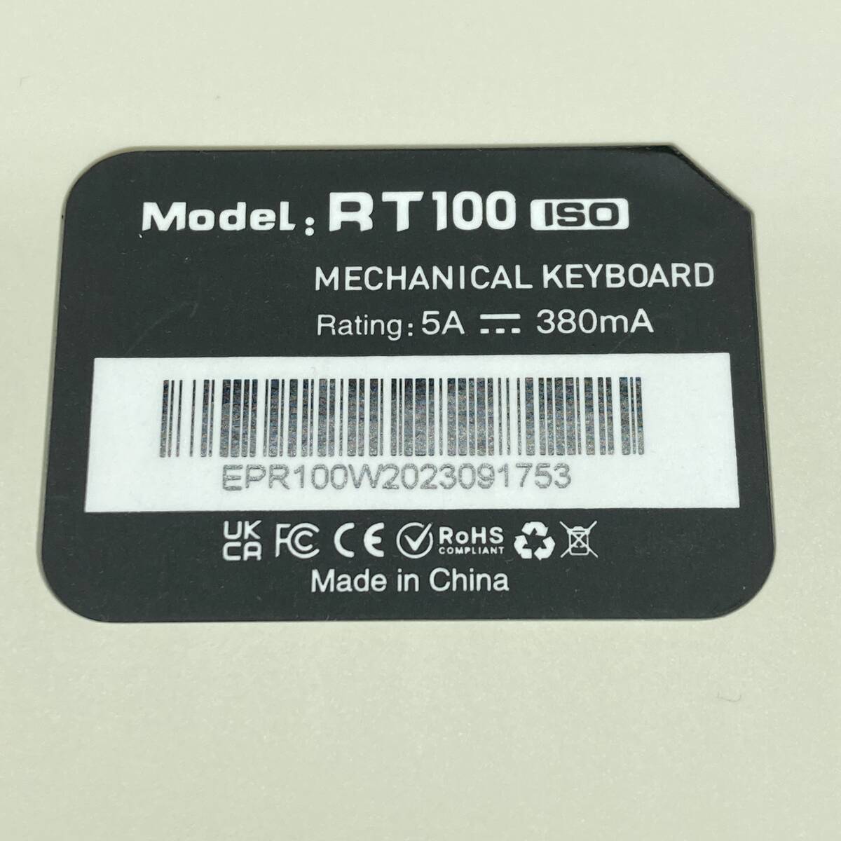 【通電確認済】EPOMAKER RT100 97キー ゲーミングキーボード ガスケット BT5.0/2.4G/USB-C メカニカルキーボード /Y20500-F1の画像8