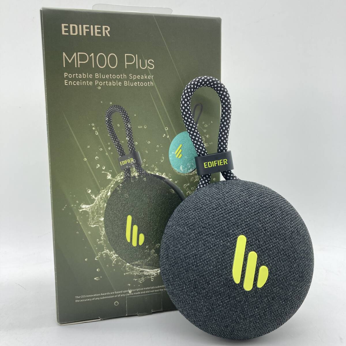 【 проверка включения произведена 】Edifier MP100 Plus  портативный    динамик   беспроводной   Bluetooth5.3 IPX7 водонепроницаемый  стандарт   /Y20503-P2