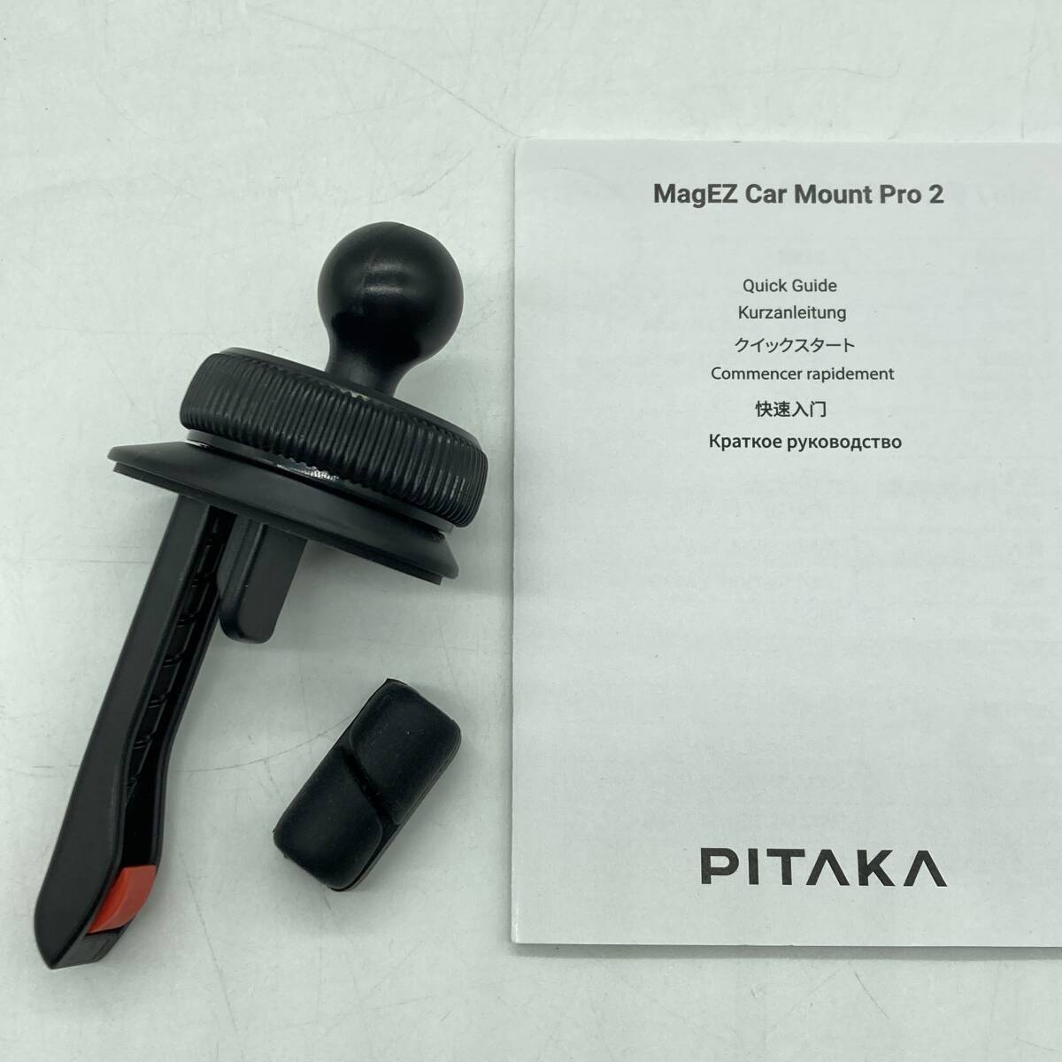 【通電確認済】PITAKA ワイヤレス充電器 車載スマホホルダー MagEZ Car Mount Pro 2 /Y20599-P2の画像5