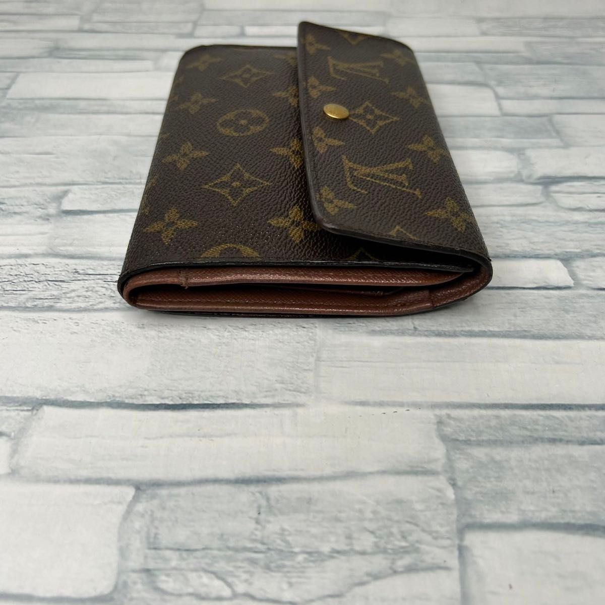 LOUIS VUITTON ルイヴィトン 　モノグラム　三つ折り財布　折り財布