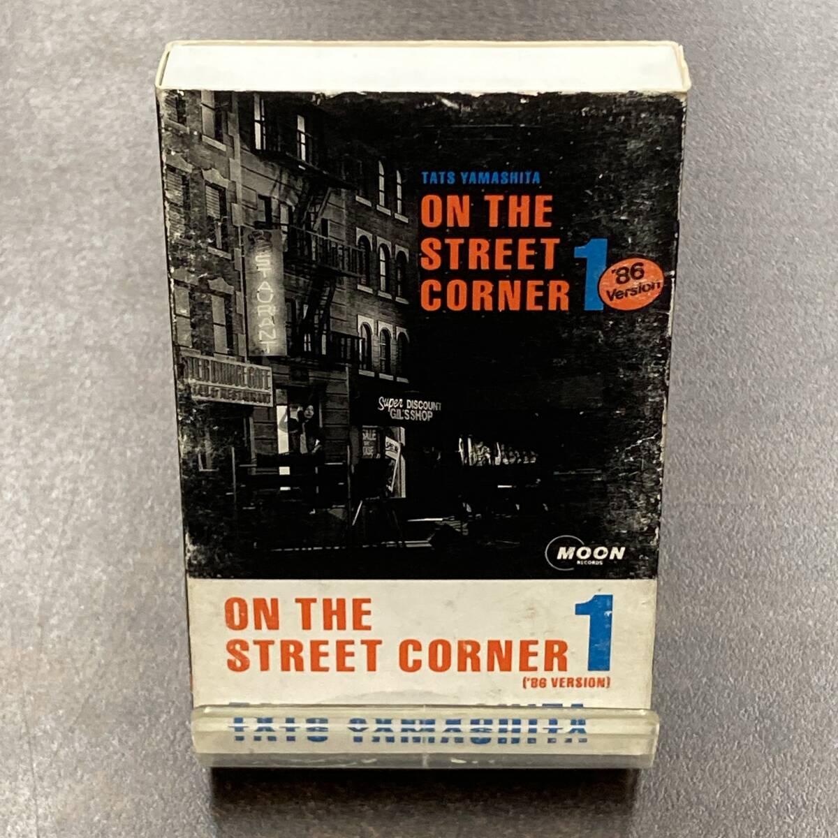 1046M 山下達郎 ON THE STREET CORNER 1 TATS YAMASHITA カセットテープ / Tatsurou Yamashita Citypop Cassette Tapeの画像1