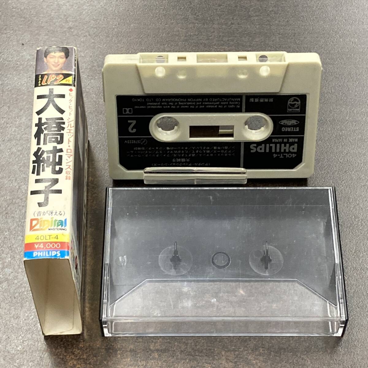 1060M 大橋純子 ヒットヒット シルエットロマンス カセットテープ / Jyunko Oohashi Citypop Cassette Tapeの画像3