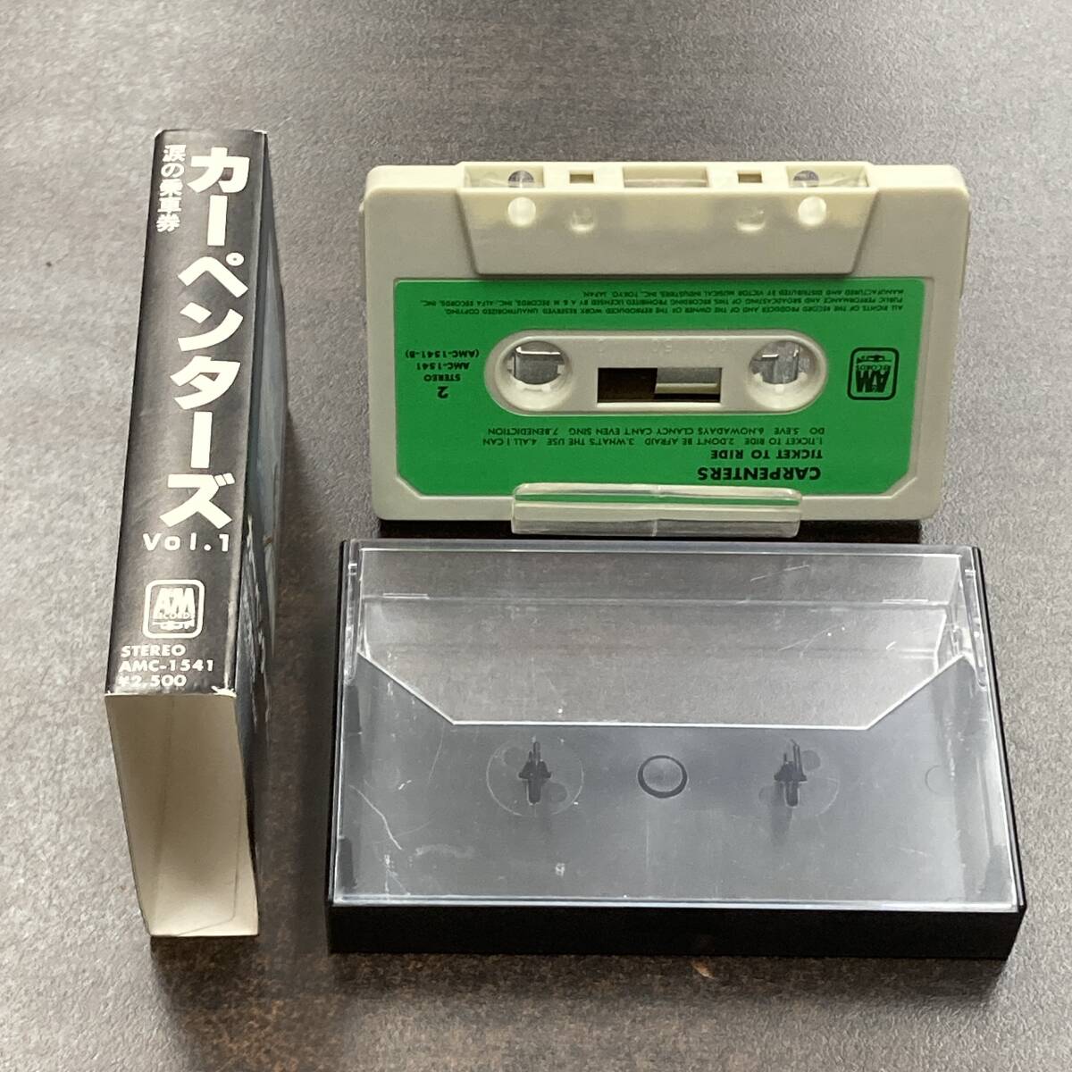 1119M カーペンターズ 涙の乗車券 TICKET TO RIDE カセットテープ / CARPENTERS Cassette Tapeの画像3
