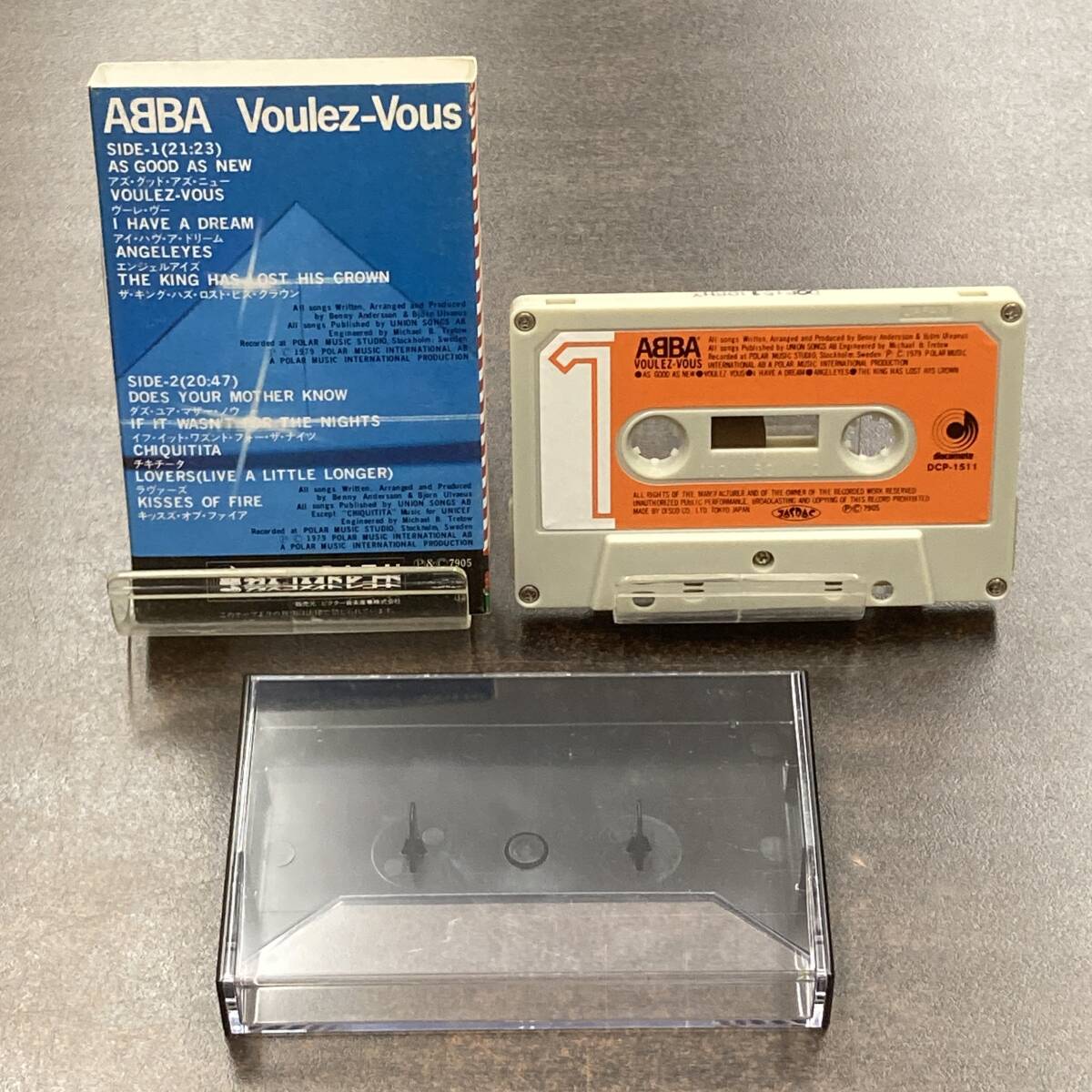 1125M アバ ヴーレ・ヴー Voulez-Vous カセットテープ / ABBA Cassette Tapeの画像2