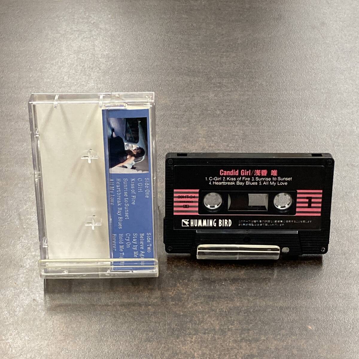 1134M 浅香唯 Candid Girl カセットテープ / Yui Asaka Idol Cassette Tapeの画像2