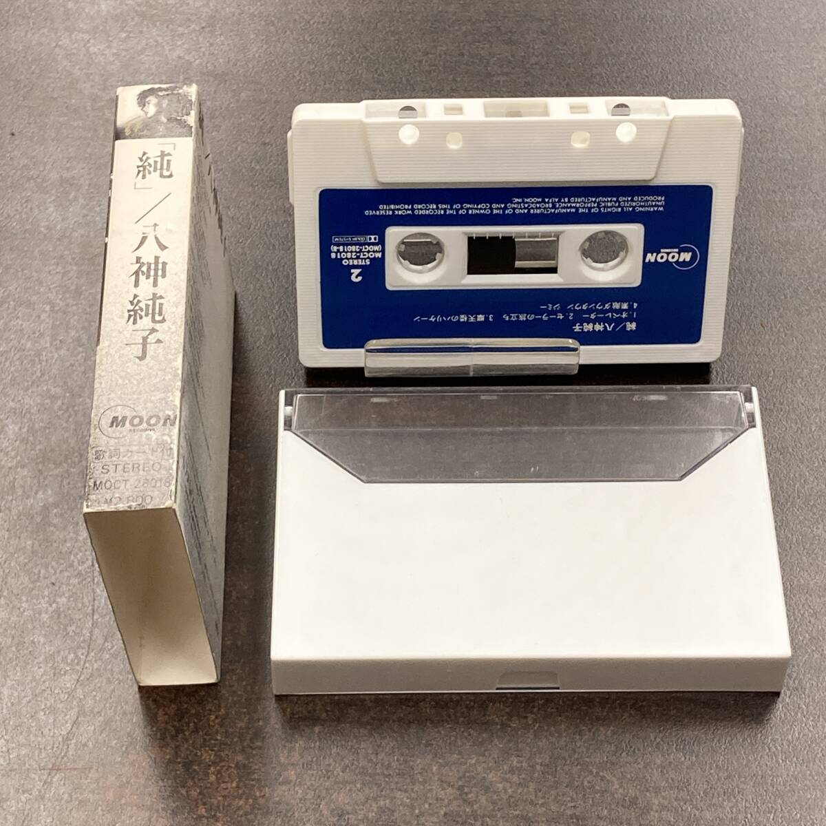 1153M 八神純子 「純」 カセットテープ / Jyunnko Yagami Citypop Cassette Tapeの画像3