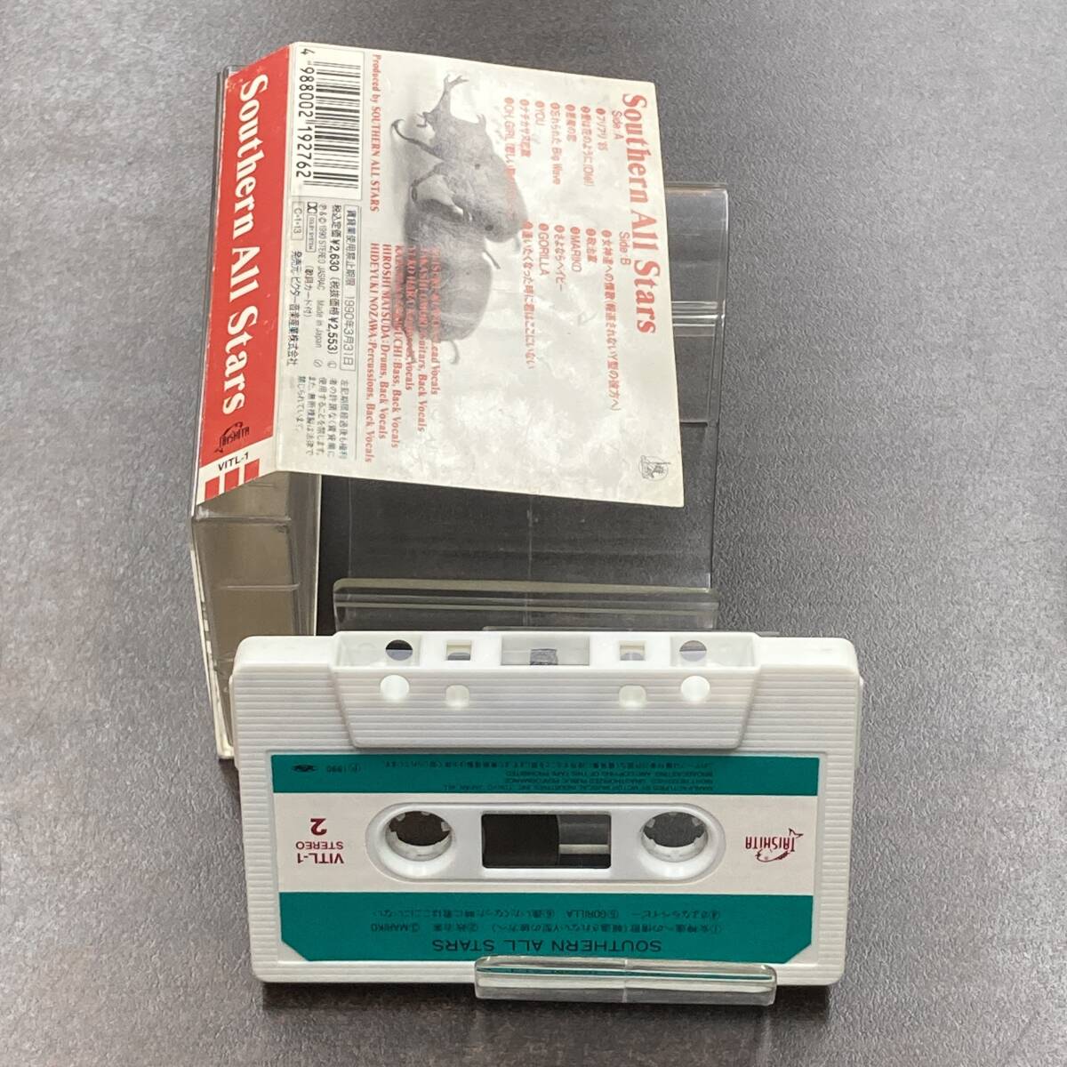 1163M サザンオールスターズ SOUTHERN ALLSTARS カセットテープ / SOUTHERN ALLSTARS J-pop Cassette Tapeの画像3