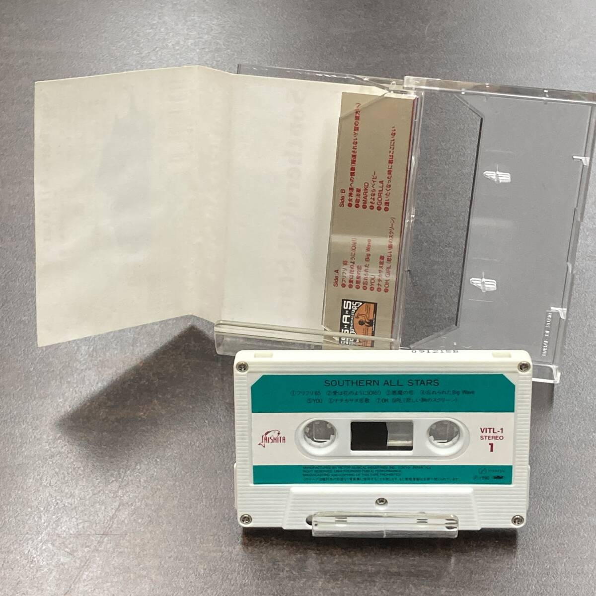 1163M サザンオールスターズ SOUTHERN ALLSTARS カセットテープ / SOUTHERN ALLSTARS J-pop Cassette Tapeの画像2
