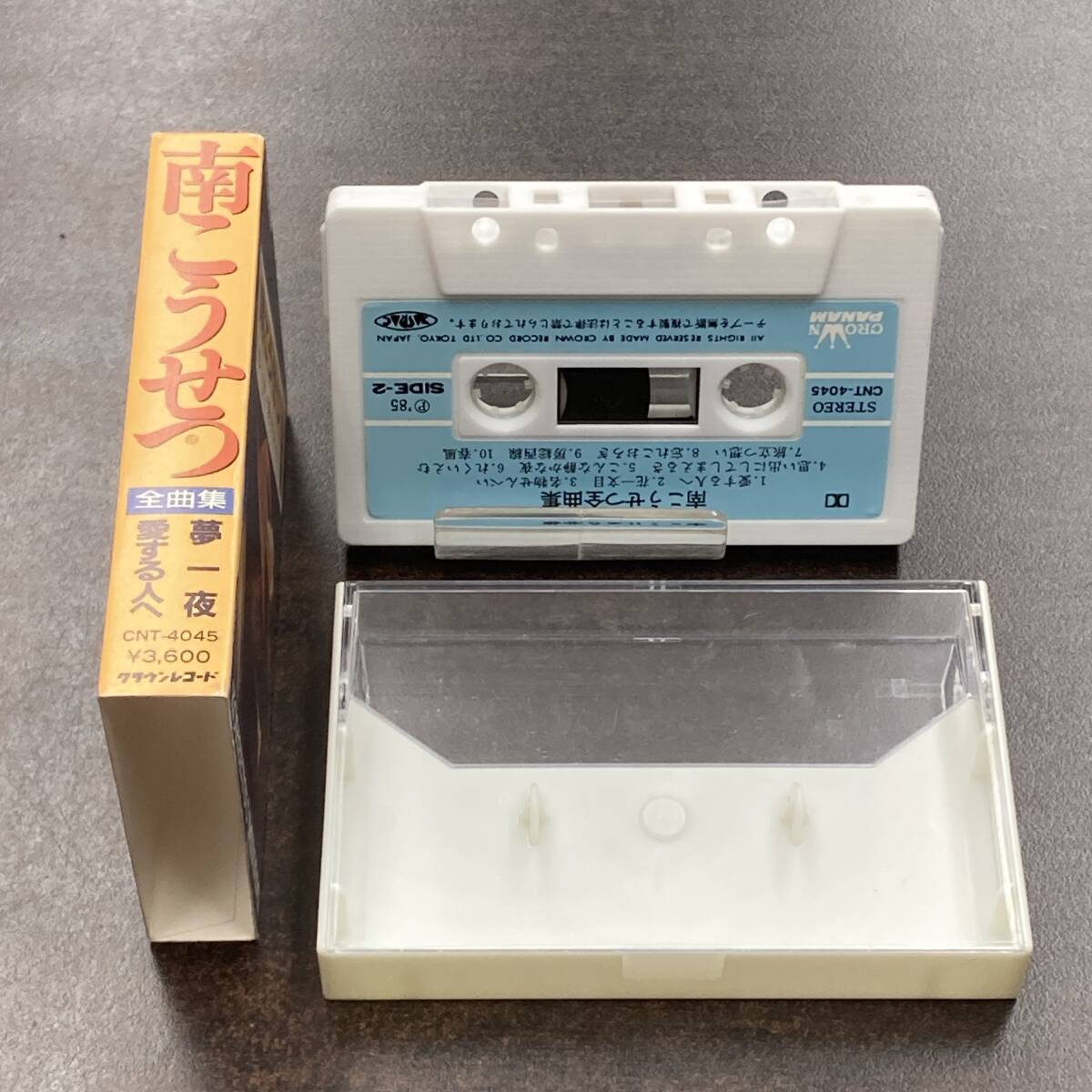 1177M 南こうせつ 全曲集 夢一夜 愛する人へ カセットテープ / Kousetsu Minami Citypop Cassette Tapeの画像3