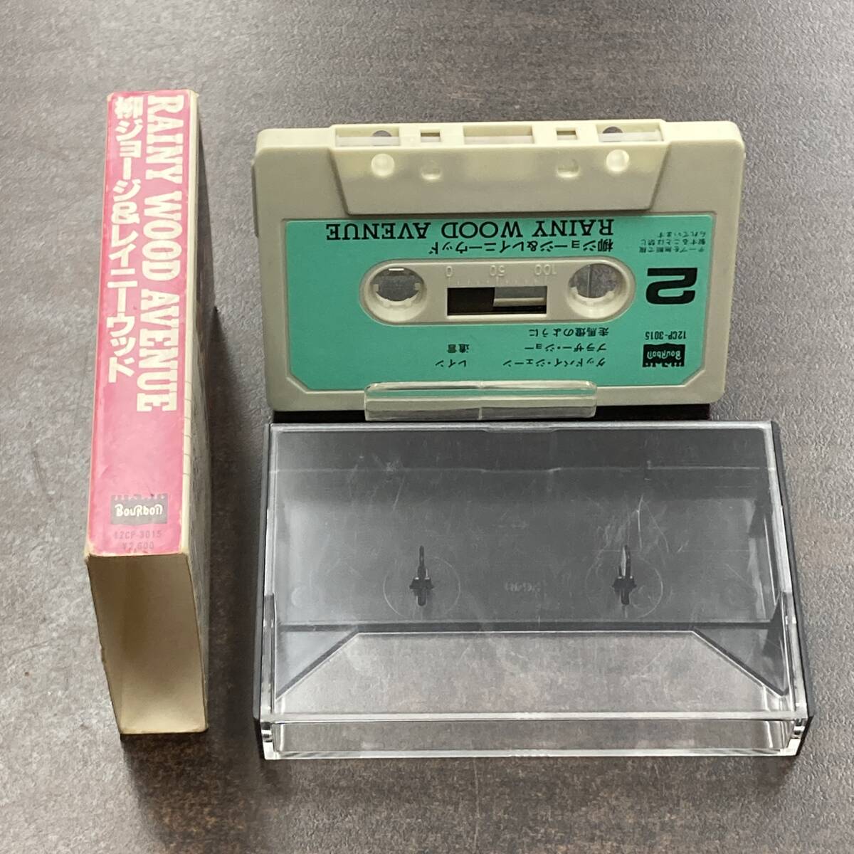 1186M 柳ジョージ＆レイニーウッド RAINY WOOD AVENUE カセットテープ / George Yanagi ＆ RAINY WOOD Citypop Cassette Tapeの画像3