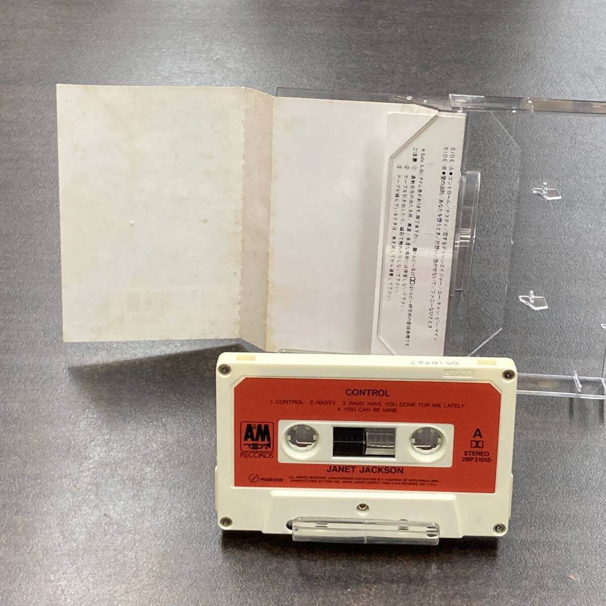 1193M ジャネット・ジャクソン コントロール CONTROL カセットテープ / Janet Damita Jo Jackson Cassette Tapeの画像2