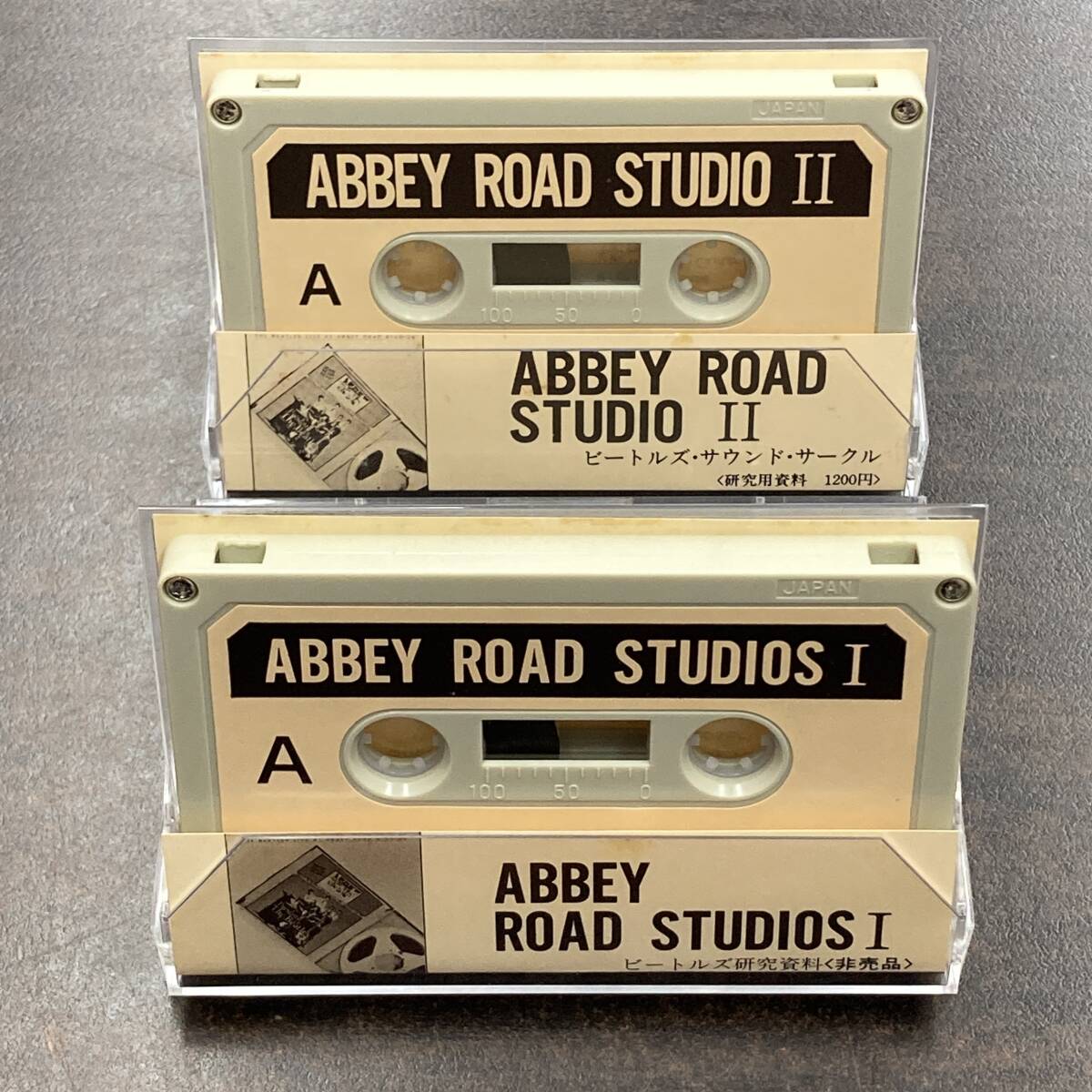 1201M ザ・ビートルズ 研究資料 ABBEY ROAD STUDIOS 1-2 カセットテープ / THE BEATLES Research materials Cassette Tapeの画像1