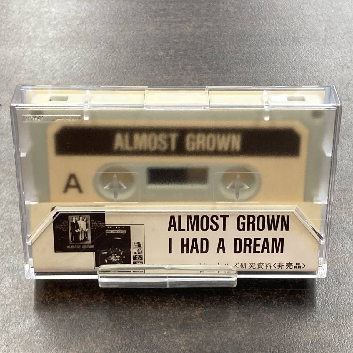 1205M ザ・ビートルズ 研究資料 ALMOST GROWIN & I HAD A DREAM カセットテープ / THE BEATLES Research materials Cassette Tapeの画像5