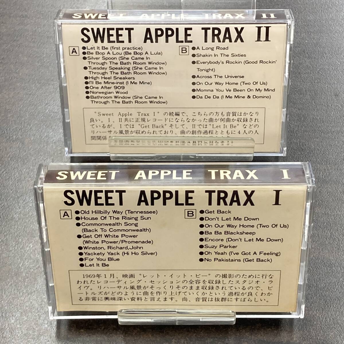 1223M ザ・ビートルズ 研究資料 SWEET APPLE TRAX 1-2 カセットテープ / THE BEATLES Research materials Cassette Tapeの画像6