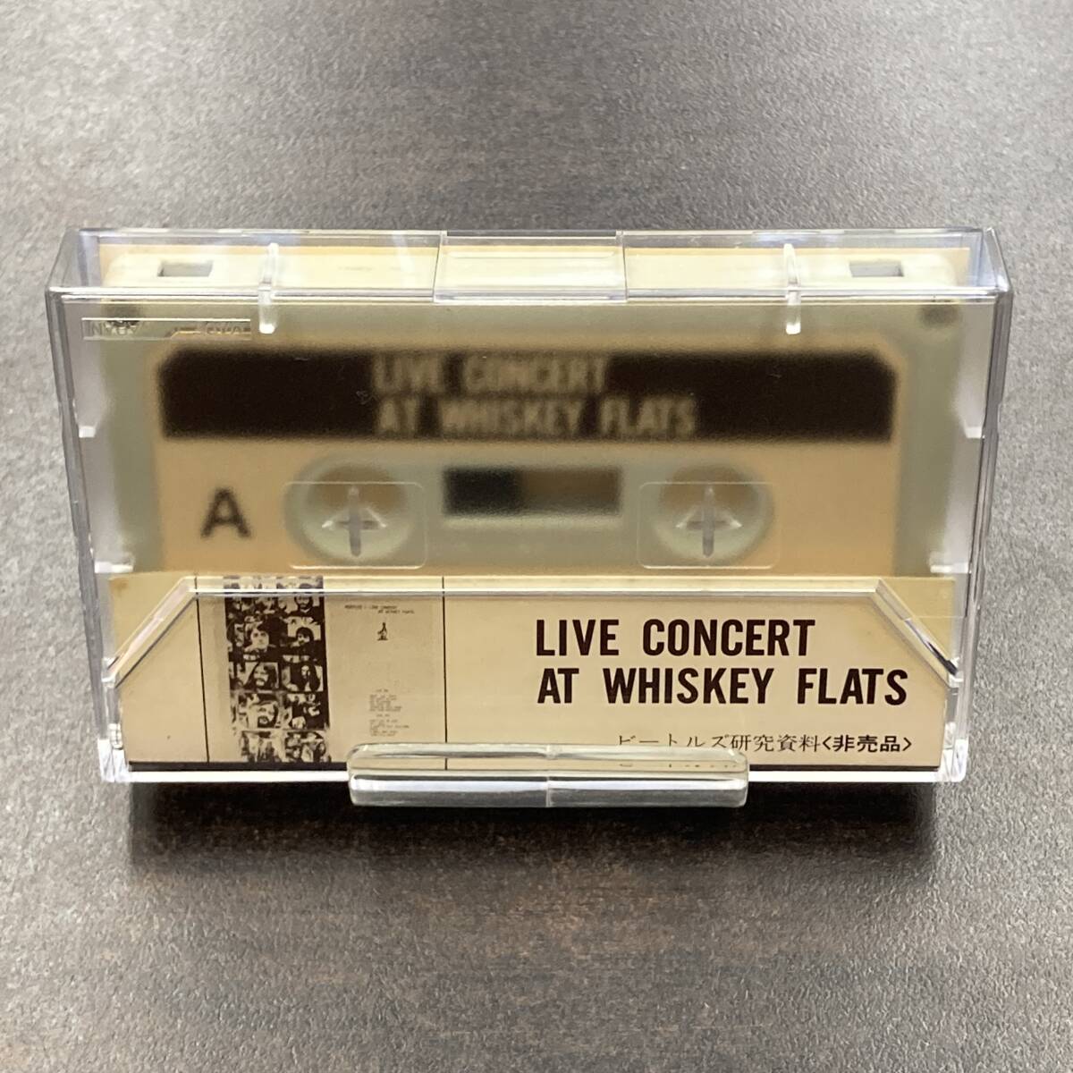 1225M ザ・ビートルズ 研究資料 THE BEATLES LIVE CONCERT AT WHISKEY FLATS / THE BEATLES Research materials Cassette Tapeの画像5