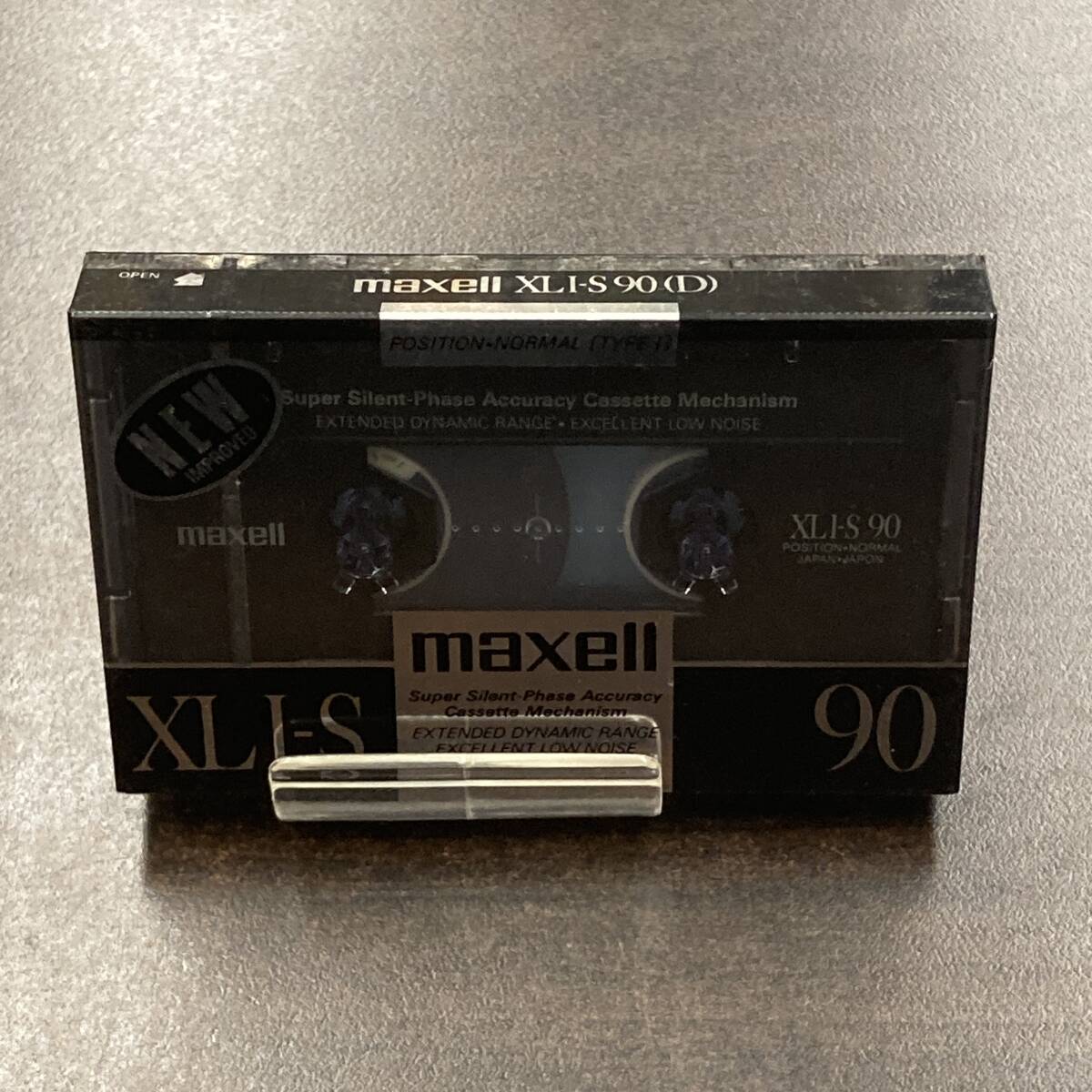 1952N 未使用 マクセル XLI-S 90分 ノーマル 1本 カセットテープ/One Maxell Type I Normal Position unused Audio Cassetteの画像1