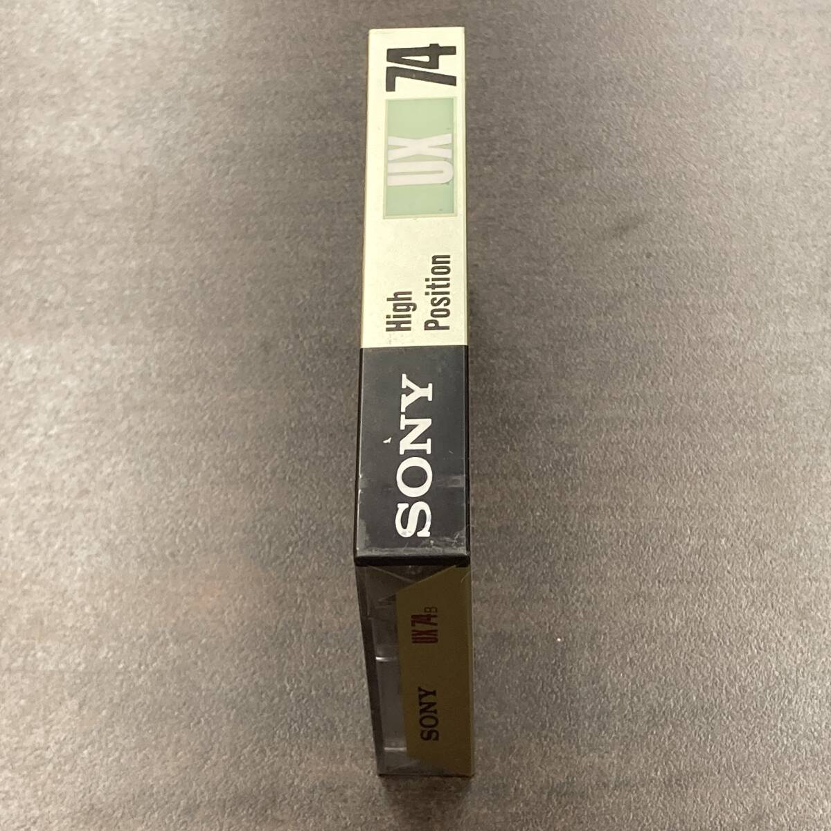 1994N 未使用 ソニー UX 74分 ハイポジ 1本 カセットテープ/One SONY Type II High Position unused Audio Cassette_画像3