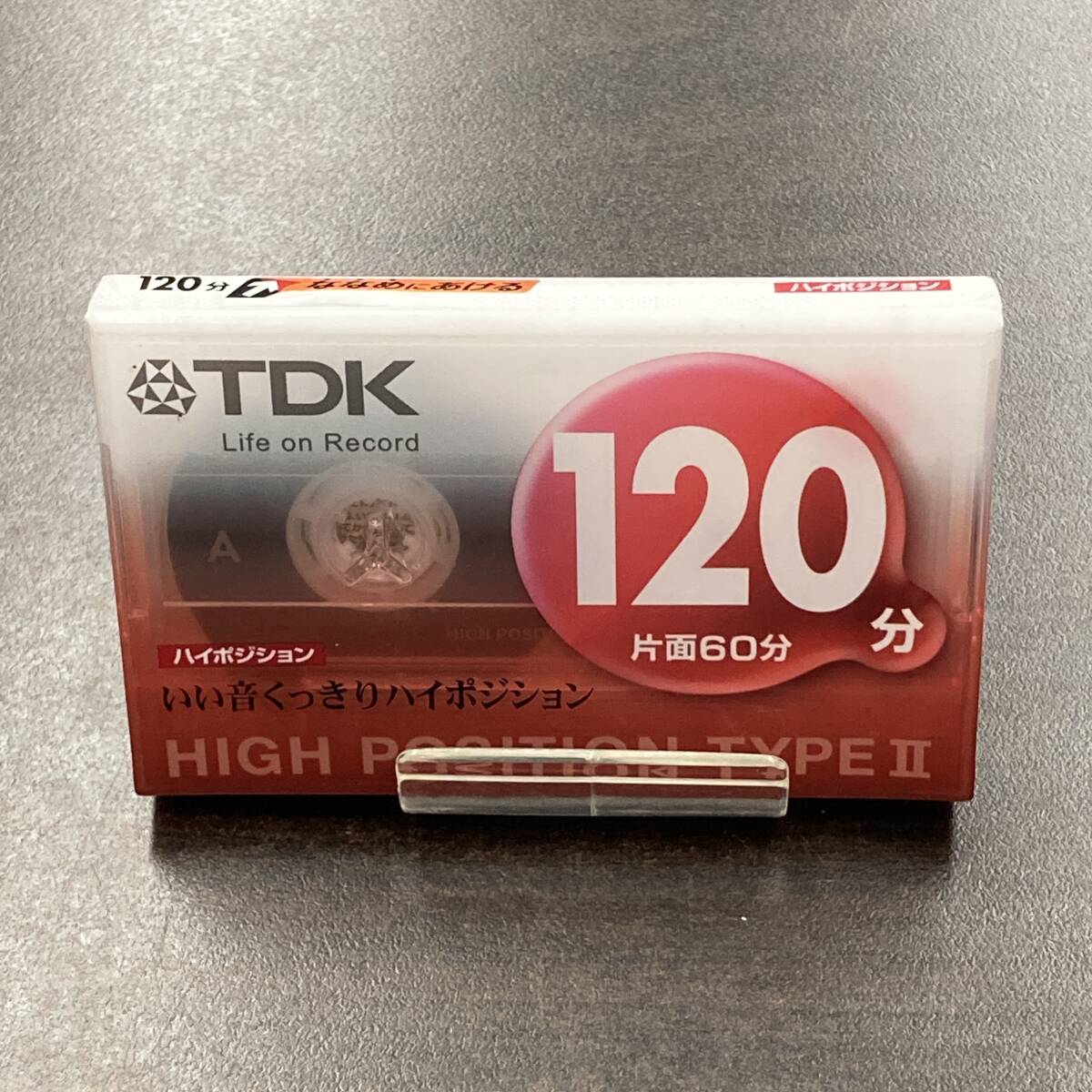 2041N 未使用 TDK 120分 ハイポジ 1本 カセットテープ/One TDK Type II High Position unused Audio Cassette_画像1