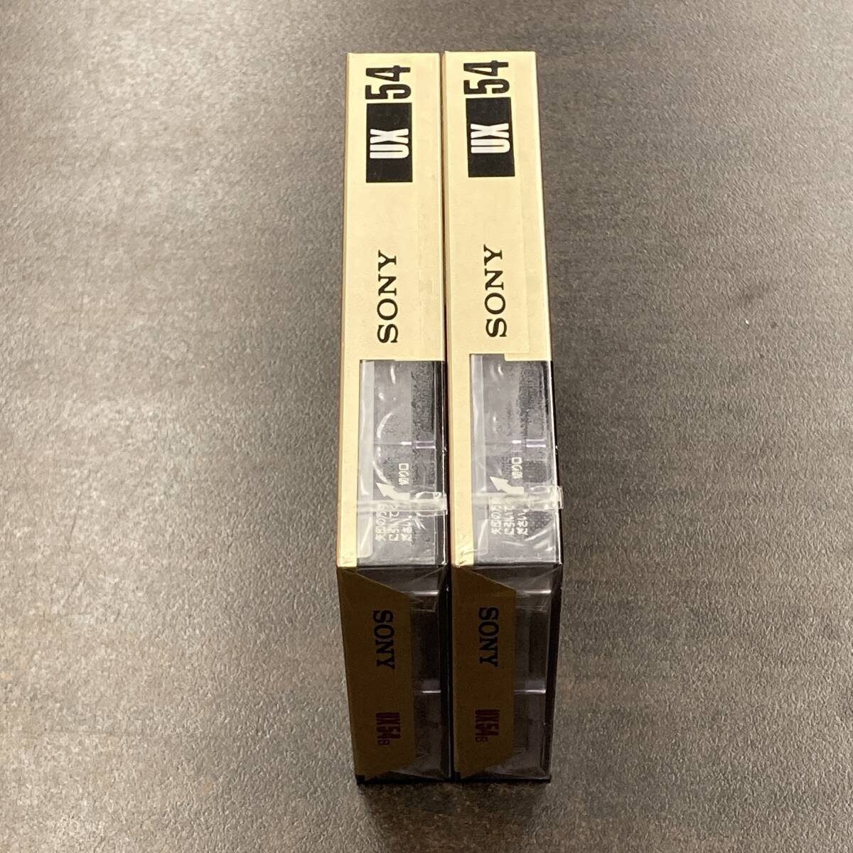 2058N 未使用 ソニー UX 54分 ハイポジ 2本 カセットテープ/Two SONY Type II High Position unused Audio Cassette