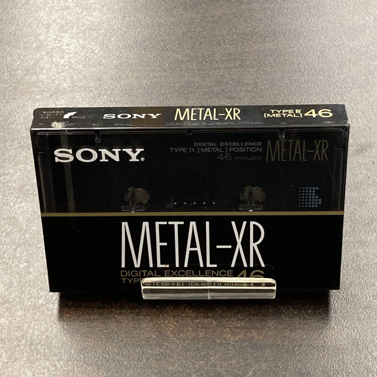 2061N не использовался Sony METAL-XR 46 минут metal 1 шт. кассетная лента /One SONY Type IV Metal Position unused Audio Cassette