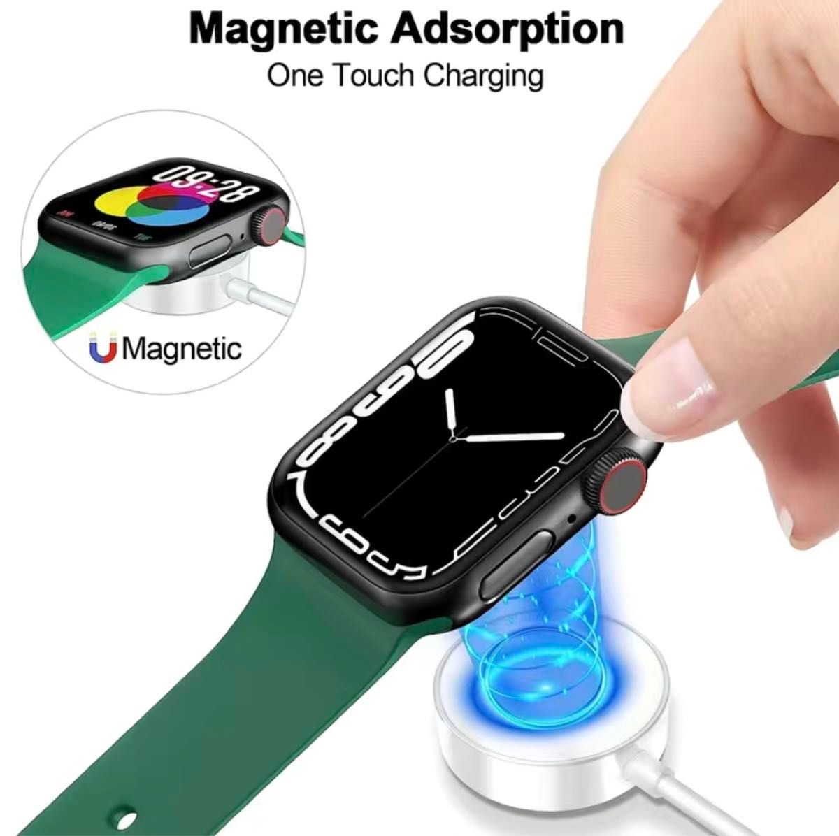 【新品】Apple Watch 充電器 Type-C 急速充電 3時間で満充電