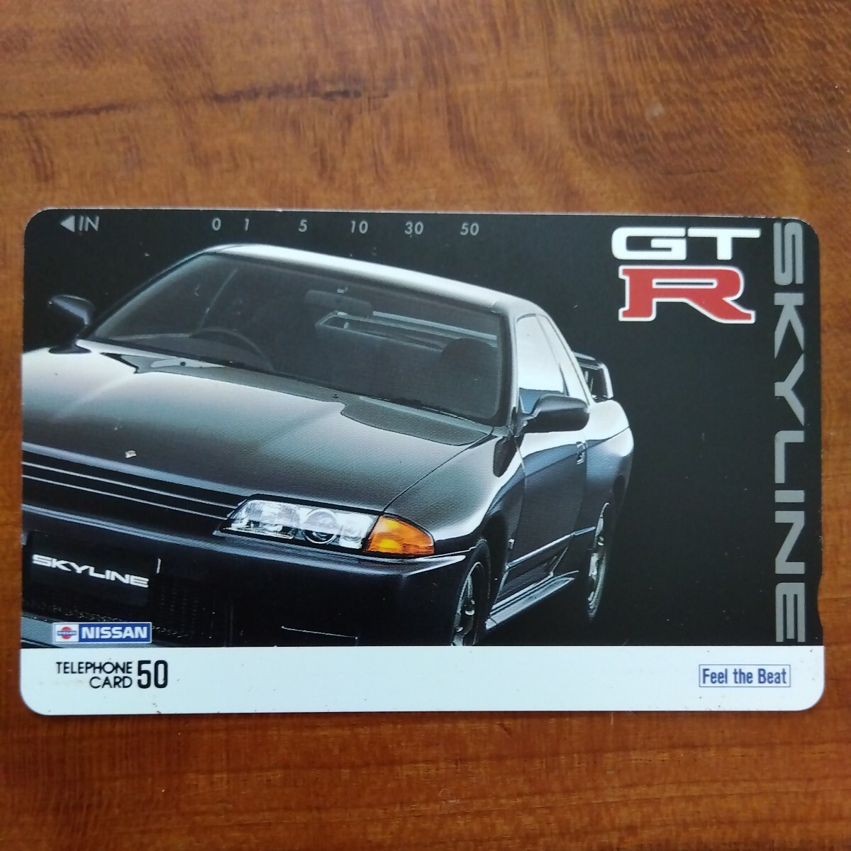  unused telephone card R32 GT-R