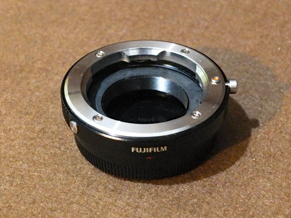 【中古/美品】フジフイルム Mマウントアダプター:FUJIFILM M MOUNT ADAPTER